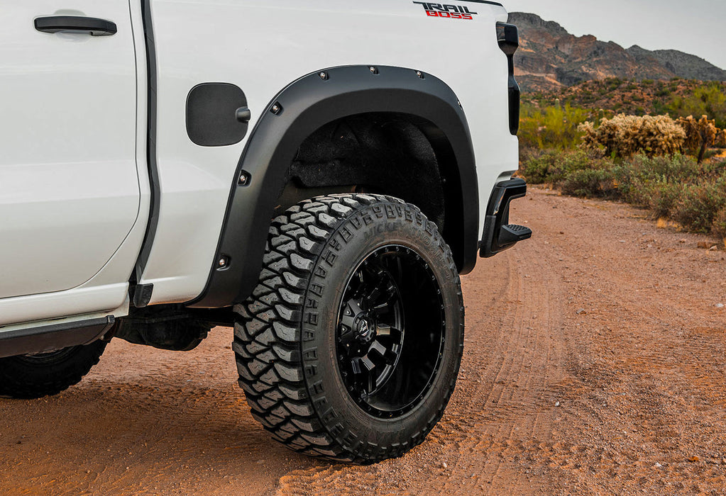 Rough Country Pocket Fender Flares Chevy Silverado 1500 2Wd/4Wd (2022-2023) F-C12211