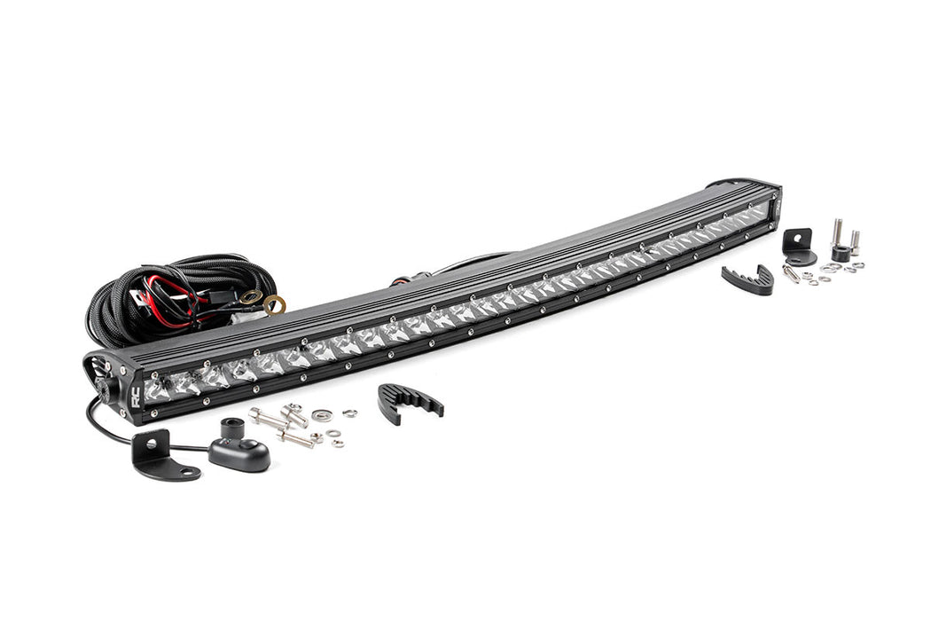 Rough Country Chrome Series Led 30 Inch Lightcurved Single Row 72730