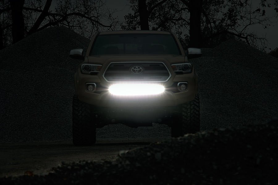 Rough Country LED Light Lower Grille Mnt 30" Spectrum Single Row Fits toyotaTacoma (16-23)