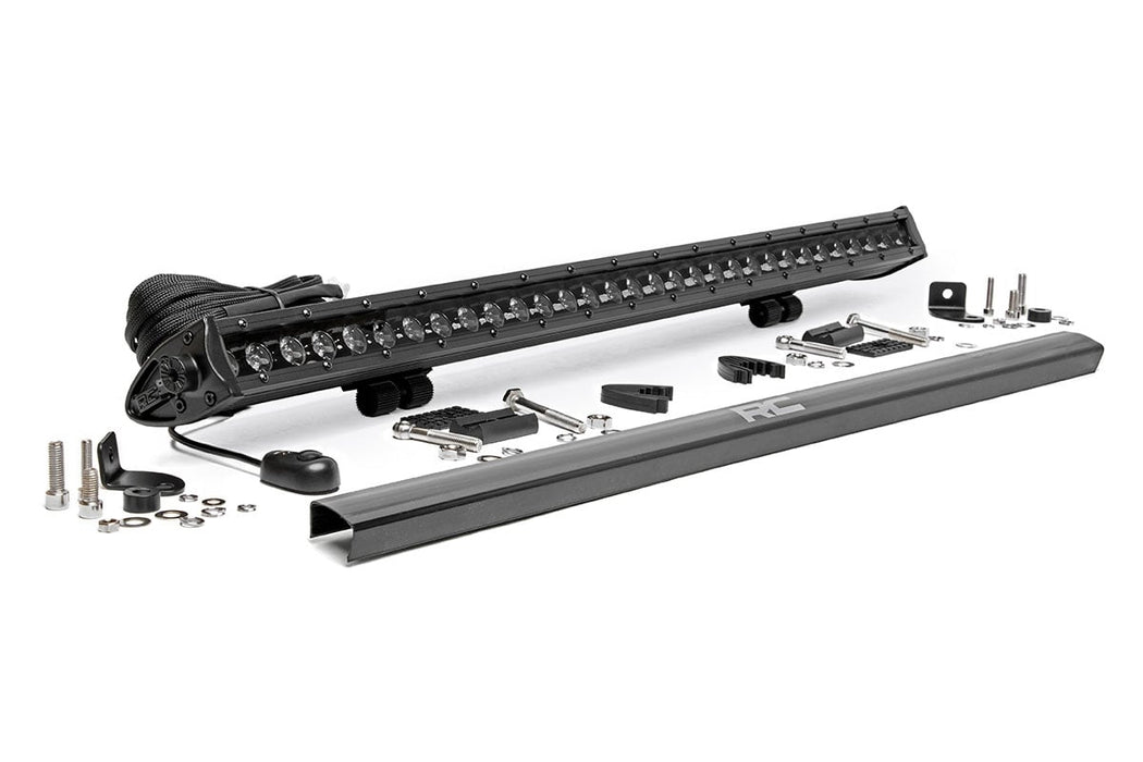 Rough Country Black Series Led Light Bar 30 Inch Single Row 70730BL