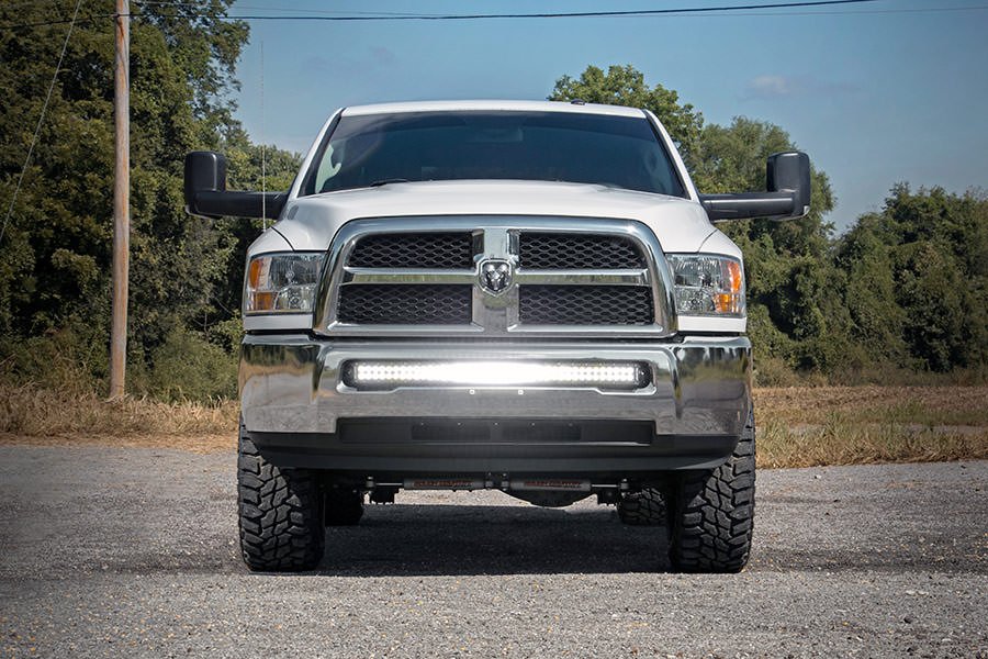 LED Light | Bumper Mount | 40" Chrome Dual Row | Ram 2500 (10-18)