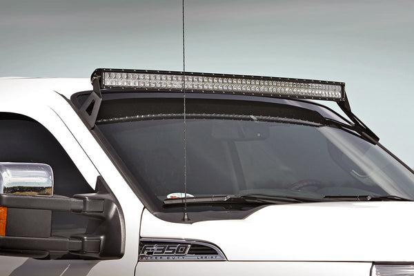 Rough Country Led Light Mount Upper Windshield 54" Curved Fits Ford F-250/F-350 Super Duty (99-16) 70516