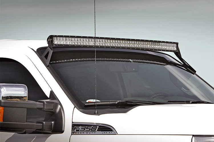 Rough Country Led Light Mount Upper Windshield 54" Curved Ford F-250/F-350 Super Duty (99-16) 70516