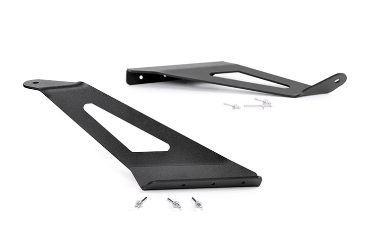 Rough Country Led Light Mount Upper Windshield 50" Curved Fits Chevy/GMC 2500HD/3500HD (15-19) 70513A