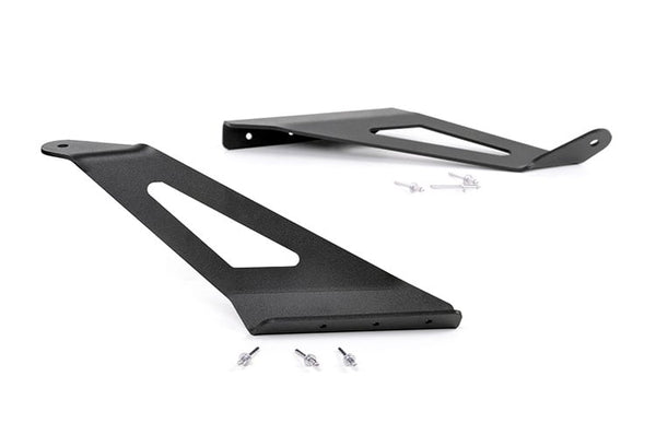 Rough Country Led Light Mount Upper Windshield 50" Curved Fits Chevy/GMC 2500HD/3500HD (15-19) 70513A