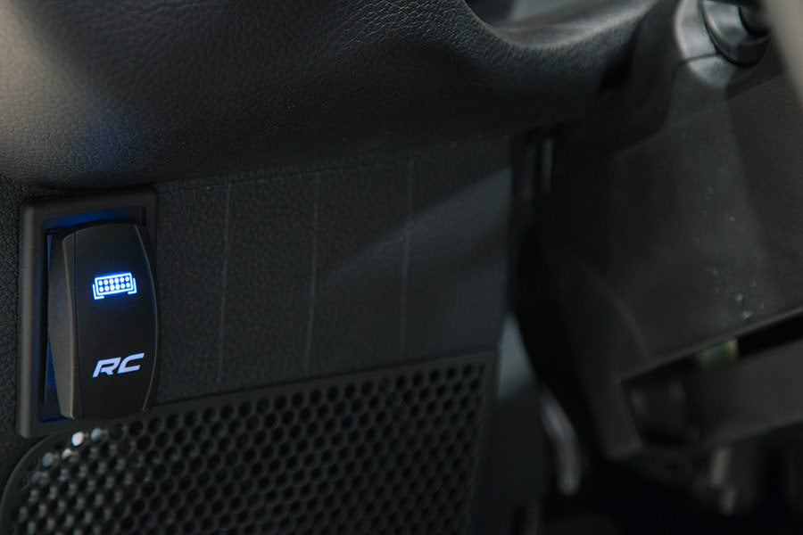 Rough Country Auxiliary Switch Bezel Single 709B1