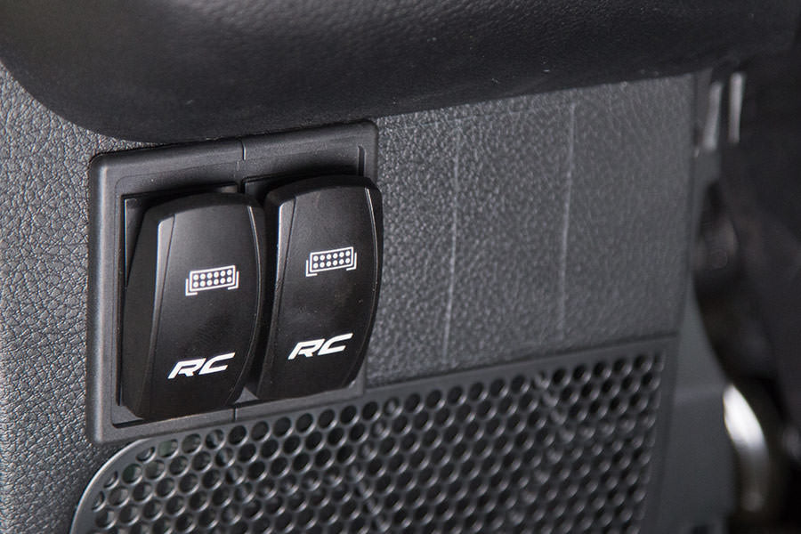 Rough Country Auxiliary Switch Bezel Dual 709B-2