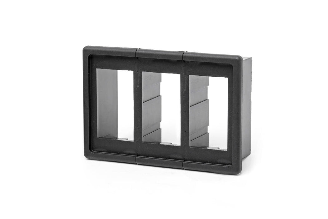 Rough Country Auxiliary Switch Bezel Triple 709B-3