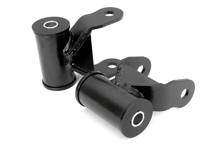Rough Country Lowering Shackles 1 Inch Fits Dodge 1500 2WD/4WD (2002-2008) RC0503