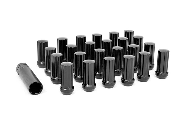 Rough Country 9/16 X 18 Lug Nut Set Of 32 Black Fits Dodge Ram 2500, Dodge Ram 3500 & more (1994-2013) 5631832BLK
