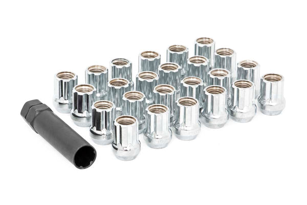 Rough Country M14 X 1.5 Lug Nut Set Of 24 Black Fits Ford F-150, Ford F-250 Super Duty, Ford F-350 Super Duty (1997-2014) 142024CHOE