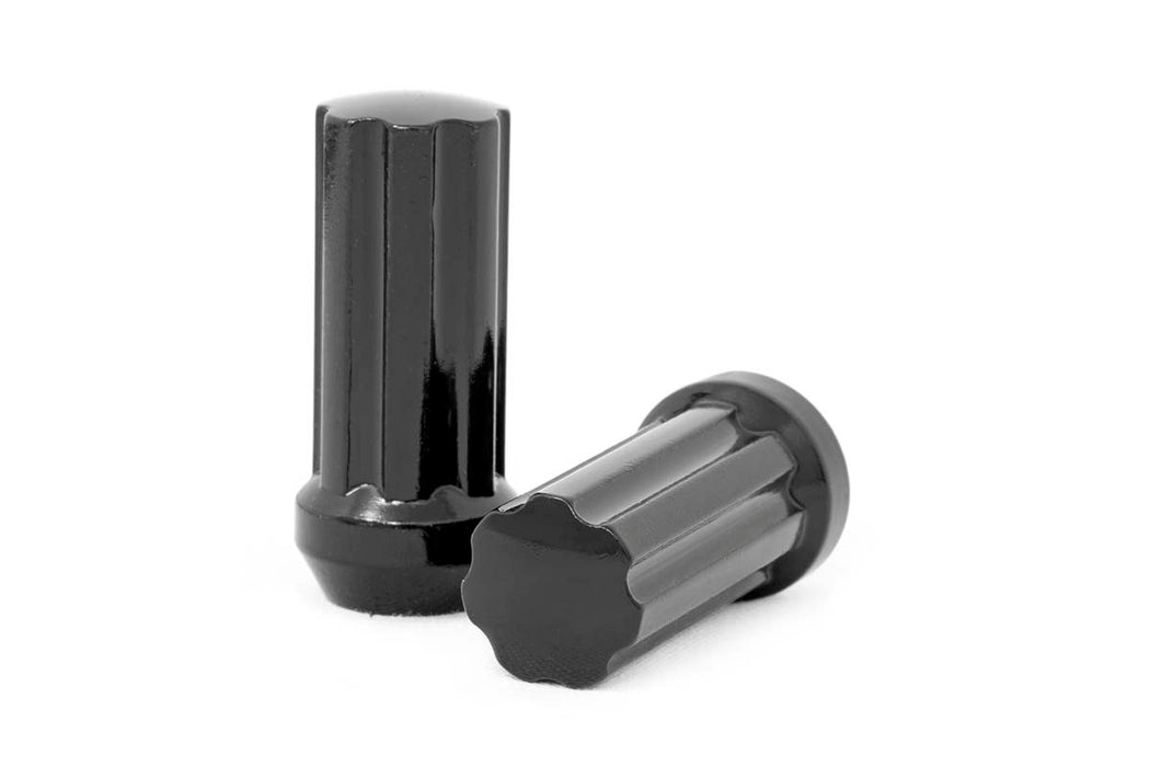 Rough Country M14 X 2.0 Lug Nut Set Of 24 Black 142024BLK