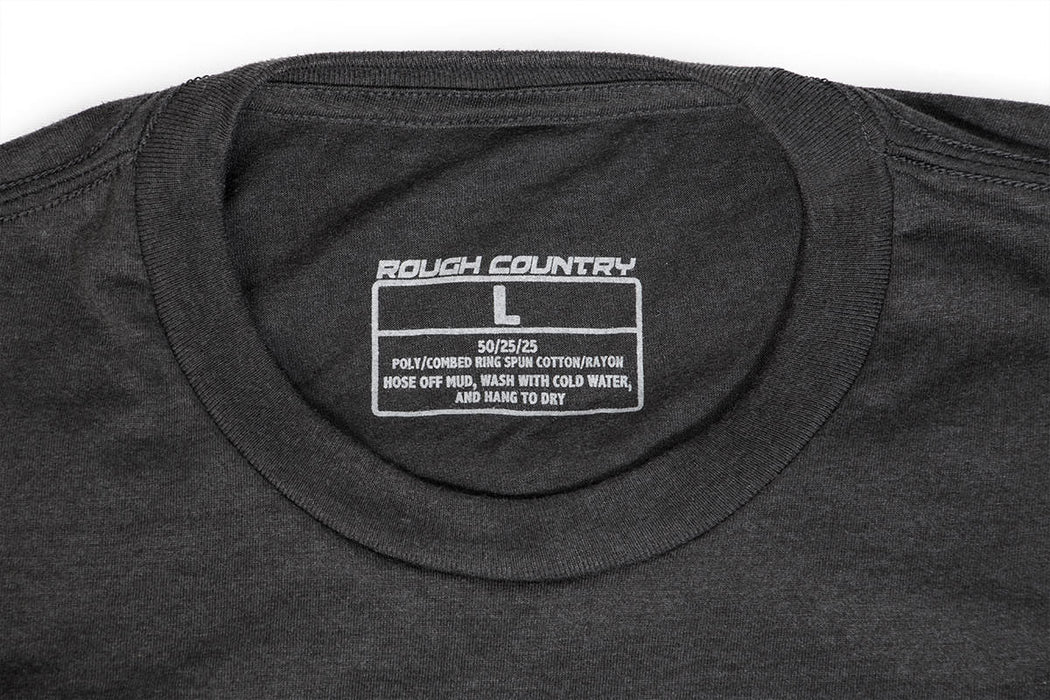 Rough Country T-Shirt | Born & Raised | Black | XL