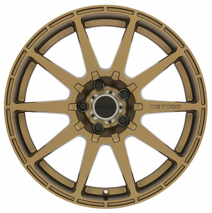 Method MR501 RALLY 17x8 +42mm Offset 5x100 67.1mm CB Method Bronze Wheel