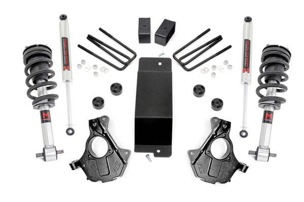 Rough Country 3.5 Inch Lift Kit Cast Steel Lca Fr M1 Fits Chevy/GMC 1500 (14-18) 12440