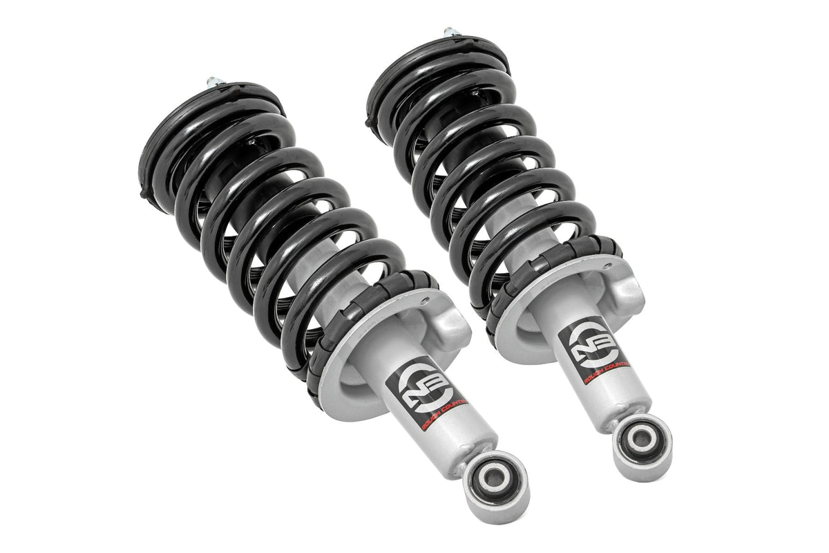 Rough Country 2 Inch Leveling Kit Loaded Strut Fits Nissan Titan 4WD (2004-2015) 501016