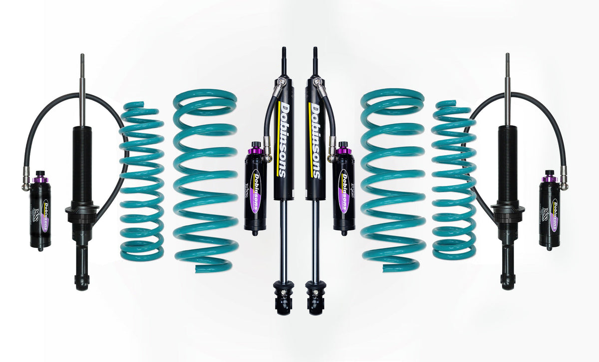 Dobinsons 1.5-2.5" MRR 3-Way Adjustable Lift Kit Compatible with Nissan Navara D23 2014 On