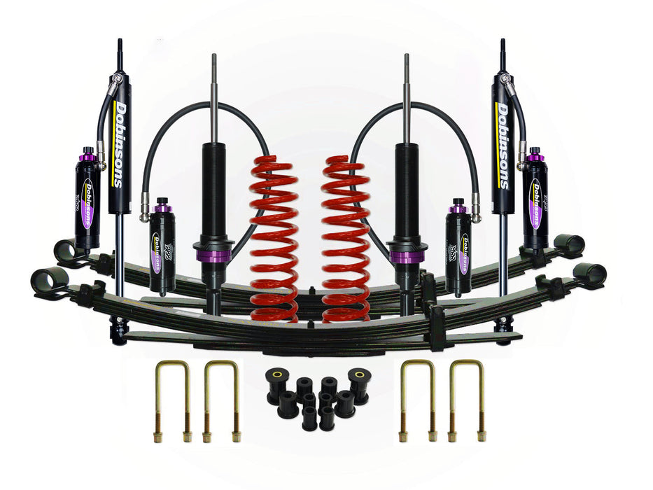 Dobinsons 2.0"-3.0" MRR 3-Way Adjustable Suspension Kit for Hilux Vigo Extra Cab, Dual Cab GGN25 Petrol