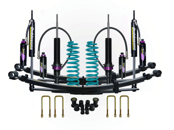 Dobinsons 2-2.5" MRR 3-Way Adjustable Suspension Kit Fits Nissan Navara D40 2005 on - DSSKITMRA140