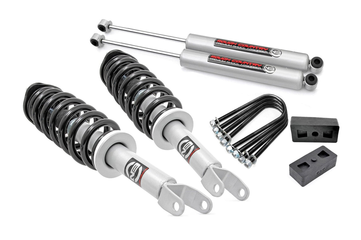 Rough Country 2.5 Inch Lift Kit N3 Struts Fits Dodge 1500 4WD (2006-2008) 395.23