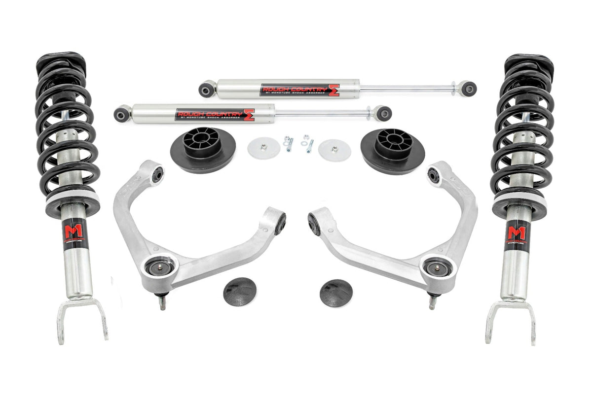 Rough Country 3 Inch Lift Kit M1 Struts/M1 Fits RAM 1500 4WD (2012-2018 & Classic) 31240