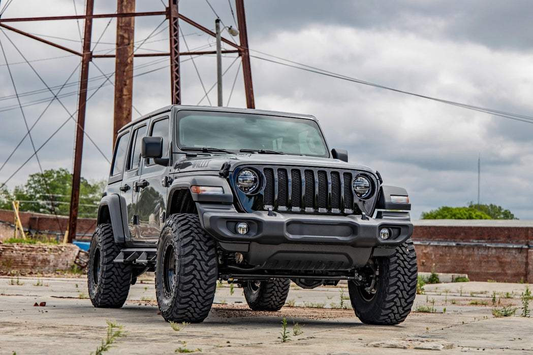 Rough Country 3.5 Inch Lift Kit C/A Drop Diesel Jeep Wrangler Jl 4Wd (20-23) 78130