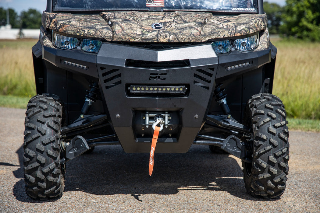 Rough Country Led Light Bumper Mount 12" And 6" Pair Combo Can-Am Defender Hd 8/Hd 9/Hd 10 97069