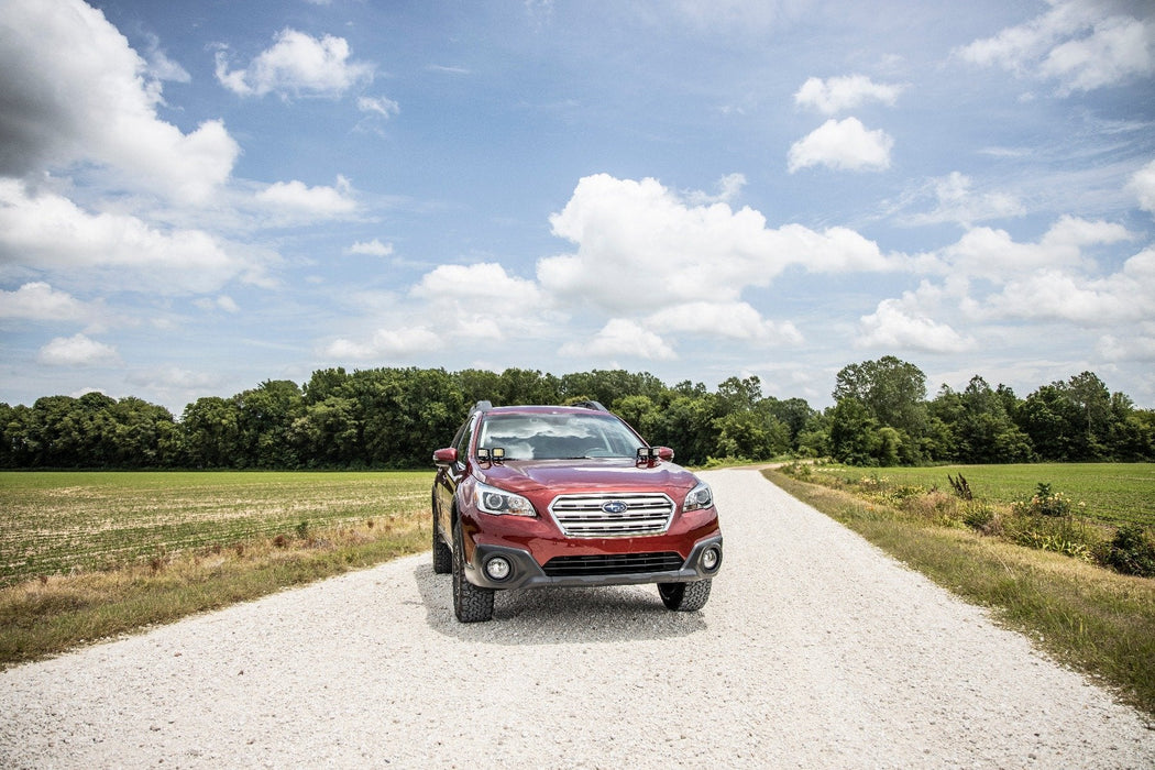 LED Light | Ditch Mount | Dual 3" OSRAM | Wide | Subaru Outback (15-19)