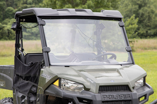 Rough Country Full Windshield Scratch Resistant Mid Size Fits Polaris Ranger 500/570 98152010
