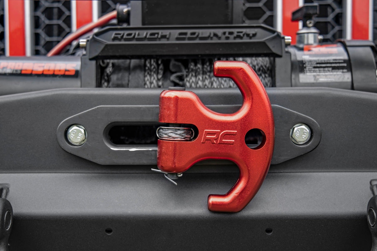 Rough Country Winch Cleat (Red) RS175R
