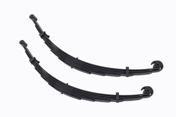 Rough Country Front Leaf Springs 6" Lift Fits Ford F-250/F-350 Super Duty (99-04) 8061KIT