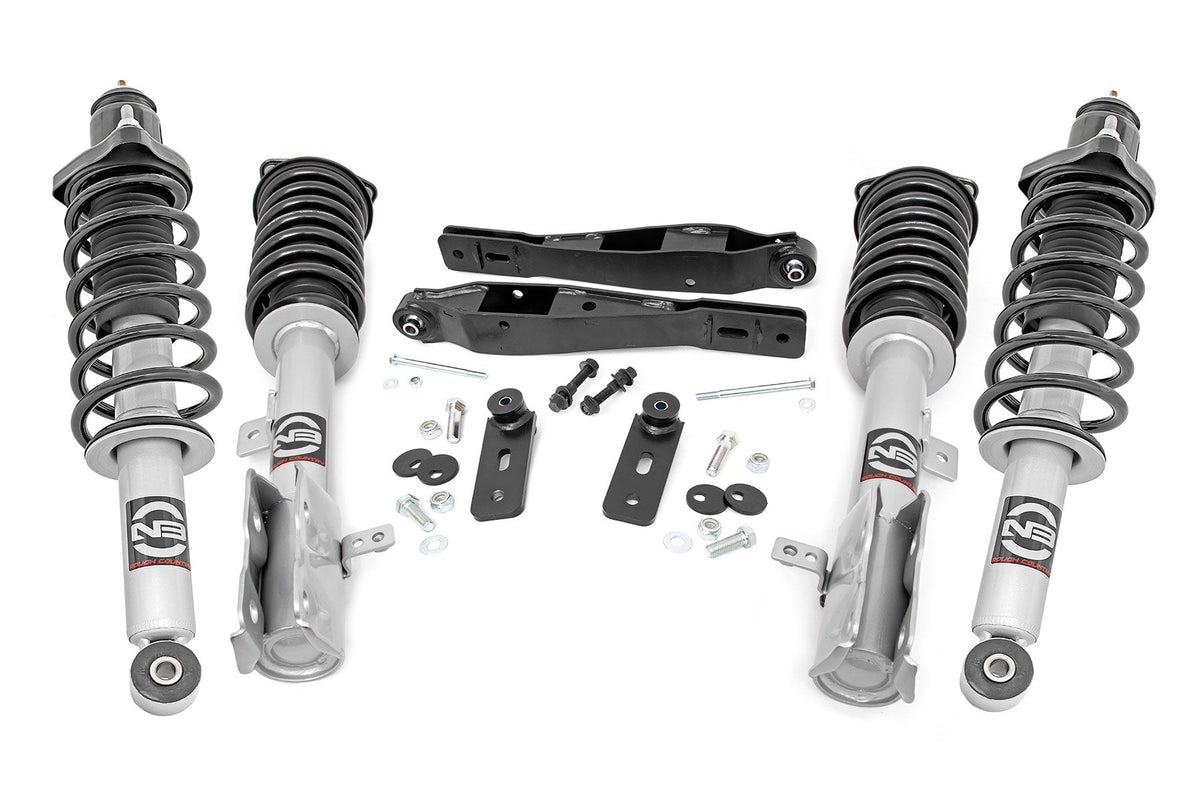 Rough Country 2 Inch Lift Kit N3 Struts Fits Jeep Compass (07-16)/Patriot (10-17) 66532