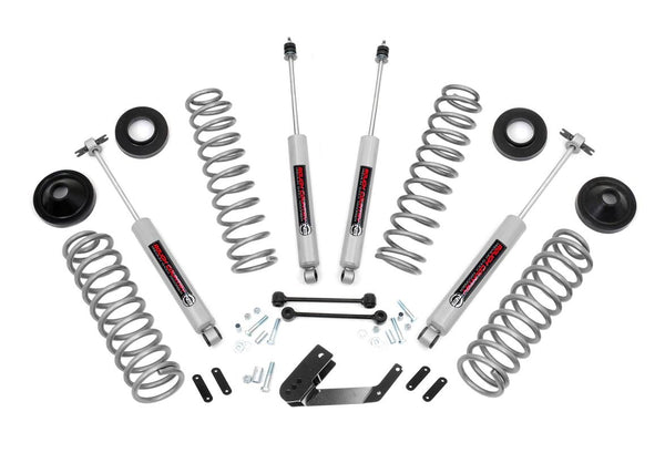 Rough Country 3.25 Inch Lift Kit Fits Jeep Wrangler Jk 4WD (2007-2018) PERF693