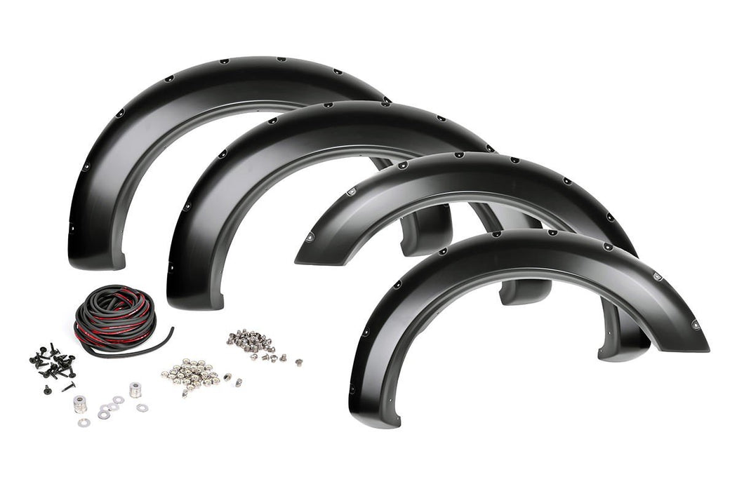 Rough Country Pocket Fender Flares W/ Rivets F-F10911