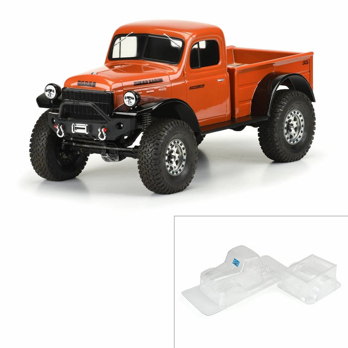 Pro-line Racing 1/10 1946 Fits Dodge Power Wagon Clear Body 12.3" (313mm) WB
