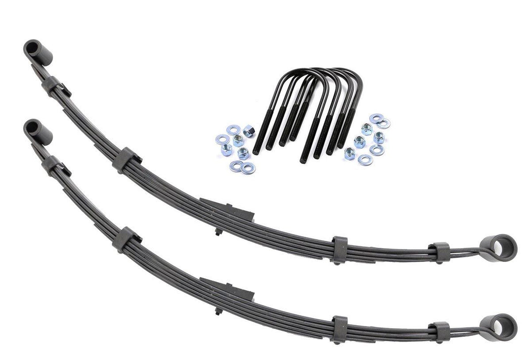 Rough Country Rear Leaf Springs2.5" Lift Pair compatible with Jeep Cj 5 4Wd (1976-1983) 8008Kit