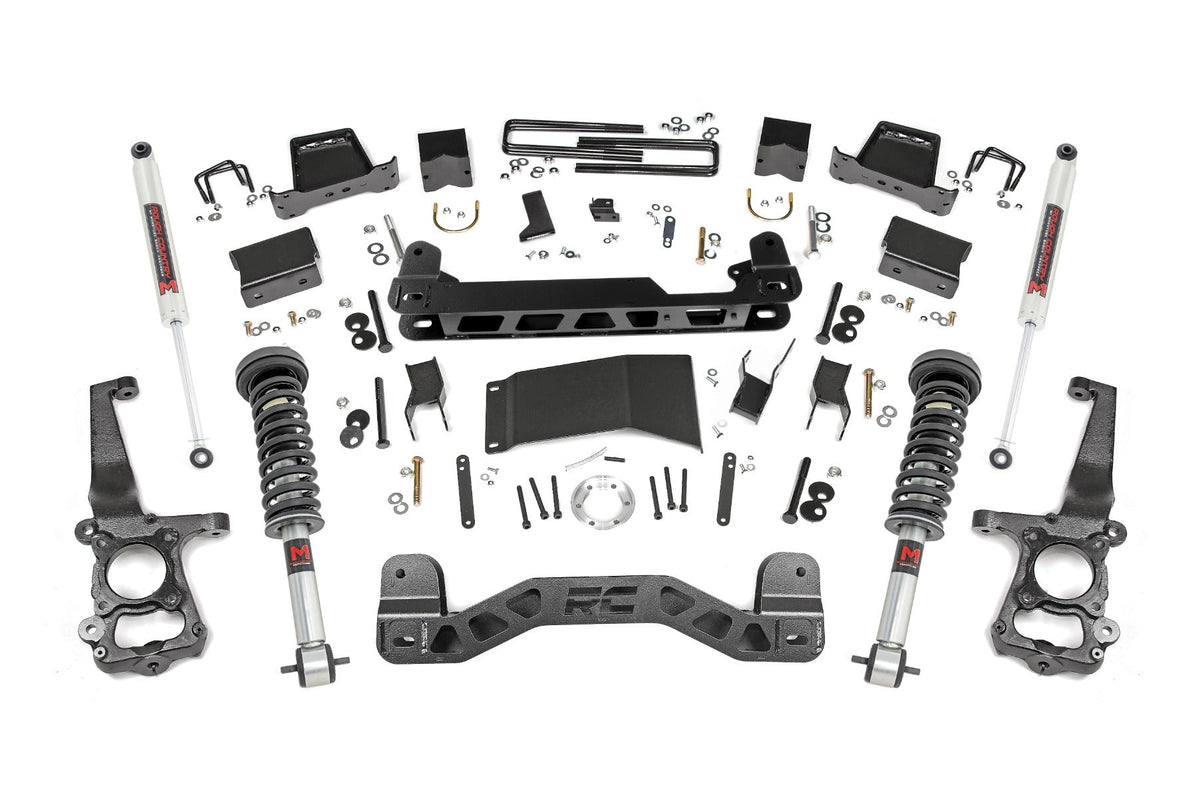 Rough Country 6 Inch Lift Kit M1 Struts/M1 Fits Ford F-150 4WD (2015-2020) 55740