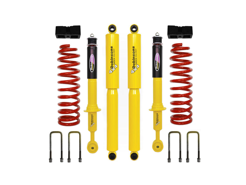 Dobinsons 2.0" to 3.0" Lift Kit for Toyota Hilux Revo Dual Cab 2015 and on with Quick Ride Rear