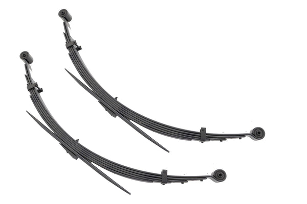 Rough Country Rear 56 Inch Leaf Springs4" Lift Pair Fits GMC Half-Ton Suburban 4WD (1977-1991) 8026KIT