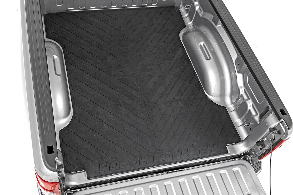 Rough Country Bed Mat 6'4" Bed Rc Logo Fits RAM 1500 (19-23)/1500 Trx (21-23) RCM679