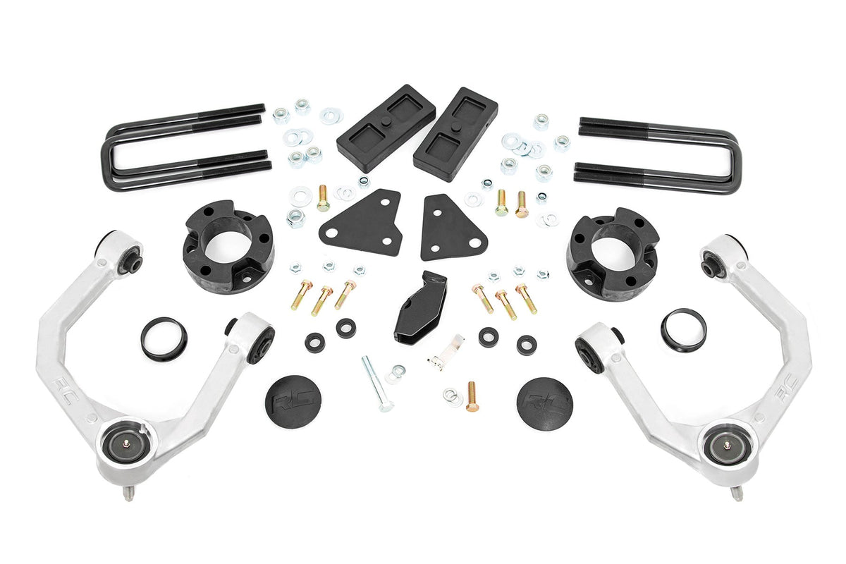 Rough Country 3.5 Inch Lift Kit Forged Alum Uca Cast Steel Knucles Fits Ford Ranger (19-23) 50002