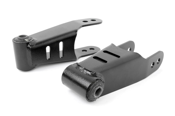 Rough Country Lowering Shackles 1-2 Inch Fits Ford F-150 2WD/4WD (2004-2013) RC0502