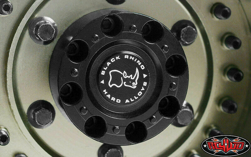 Rc4Wd Brand New Black Rhino Armory Beadlock 1.9" Wheels 4 Rc4Zw0293 Brand New RC4ZW0293