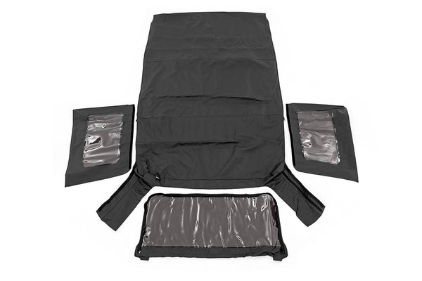 Rough Country Soft Top Replacement Black 4 Door Fits Jeep Wrangler Jk (07-09) RC85130.35