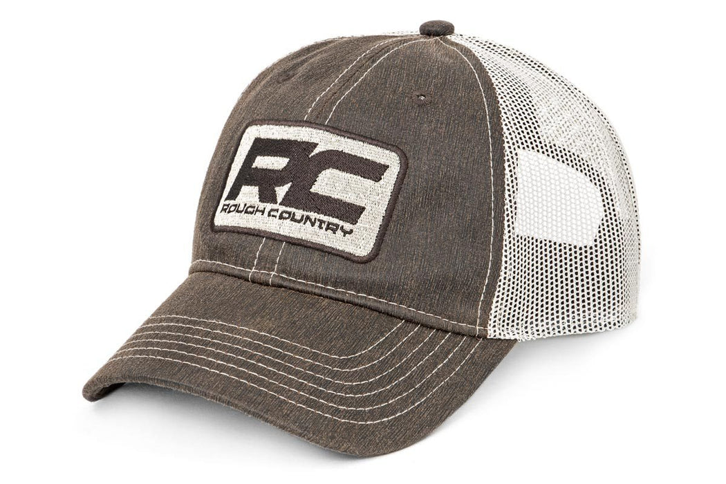 Rough Country Hat Mesh Brown Patch Brown 84122