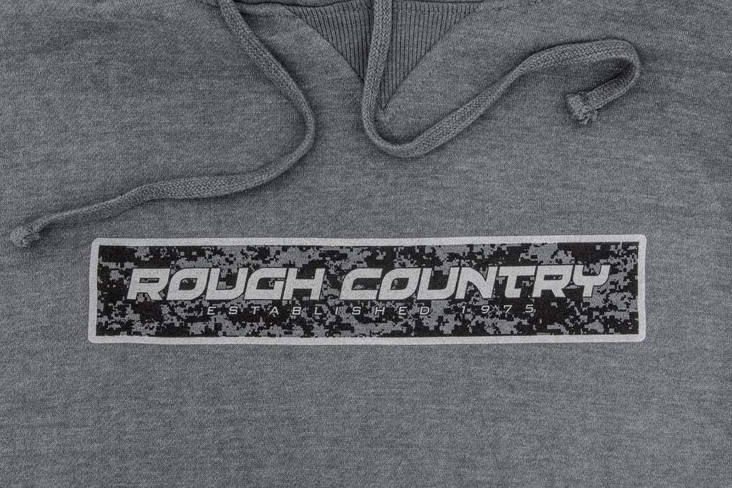 Rough Country Hoodie Digital Grey Sm 84089SM