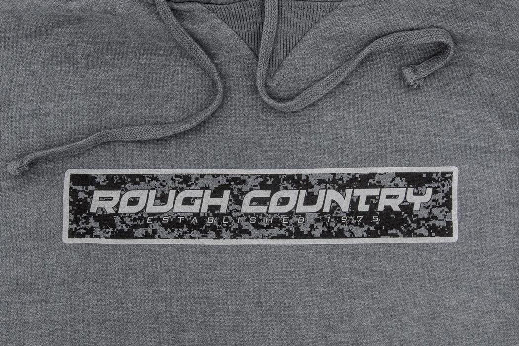 Rough Country Hoodie | Digital | Grey | 2XL