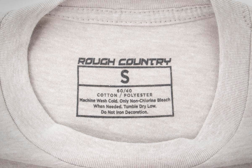 Rough Country T-Shirt | Logo | Grey | XL