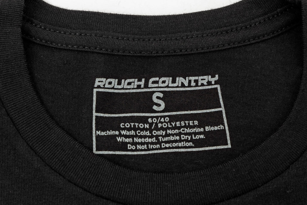 Rough Country T-Shirt Rc Lines Black 3Xl 840963XL