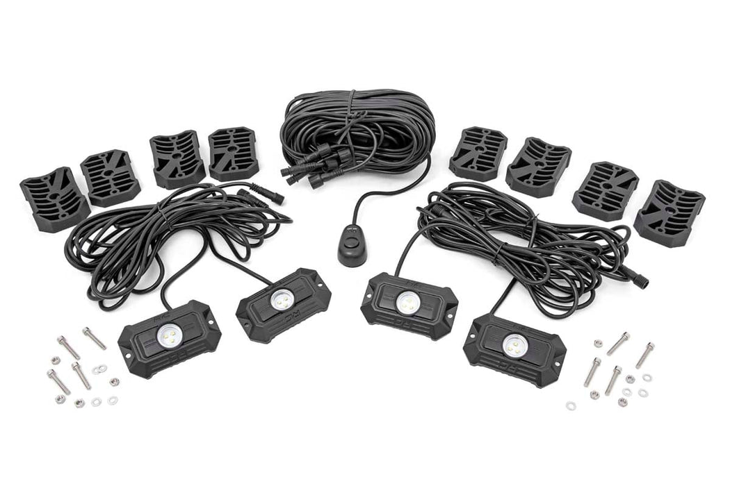 Rough Country Led Rock Light Kit 4 Piece Set 70980